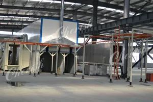 Continuous Powder Coating Conveyor Line for Metal Sheet Production - Image 2