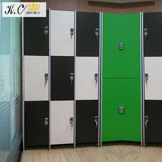 HPL Gym Locker Public Beach Storage Lockers Room Origin China Condition New Trademark KCrowne Model NO. Locker 8 HS Code - Image 2