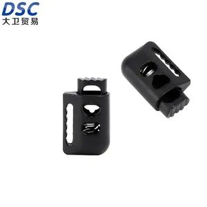 Plastic Black Cord Double Hole Rope Buckle Origin China Trademark DSC Element Fashion Stock Not Stock Model NO. BK0189 Spring With - Image 2