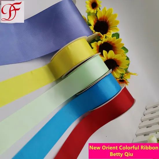 Factory Stock Polyester Grosgrain Ribbon/Grosgrain Ribbons for Package - Image 3