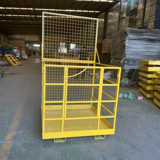 Warehouse Storage Cage Forklift Safety Cage Large Metal Container from ...