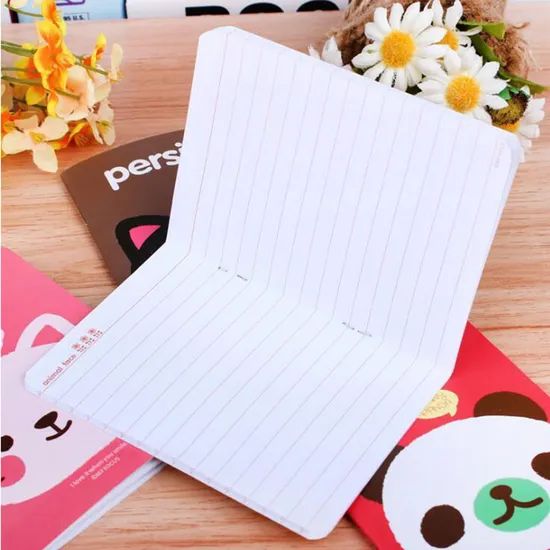 Promotional Cartoon Mini Notebook Custom Student Memo Pad Size Mini Style Mini Model NO. 50113 Trademark BECOL Color Multi - Image 5