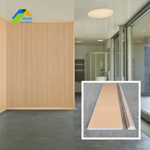 Customized PVC Partition Wall Panel Waterproof Wood Plastic Composite Room Partition - Image 1