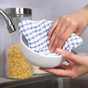 Kitchen Cotton Kitchen Towels Drying Dishes Weight 30g OEM Approved Size 29*29cm Origin Shanghai Trademark Zhengqian Customized Customized - Image 2