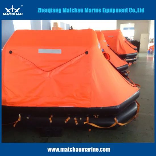 12 Person Lifesaving Self Righting Inflatable Life Raft Approved by Solas - Image 2