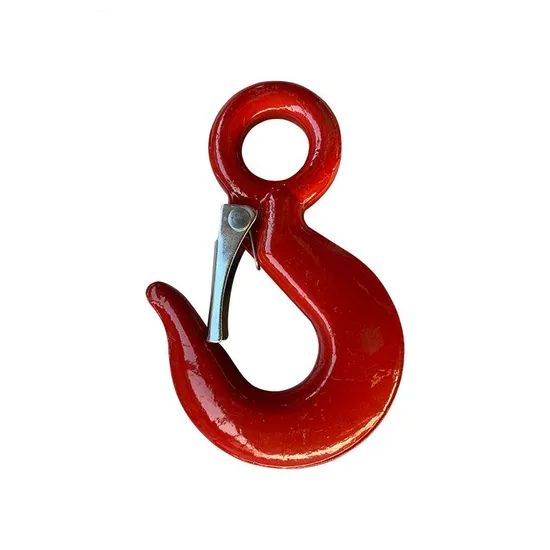 G80 Lifting Hook Rigging Us Eye Slip Hook with Safety Latch MOQ 100PCS Standard Us Trademark no Condition New Color - Image 5