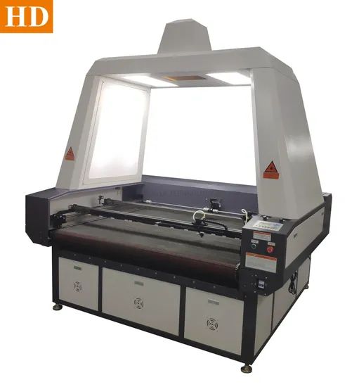 Textiles Fabric Laser Cutting Machine with Double Head Current AC Condition New Laser Type CO2 Type Flat-Plate Trademark - Image 4