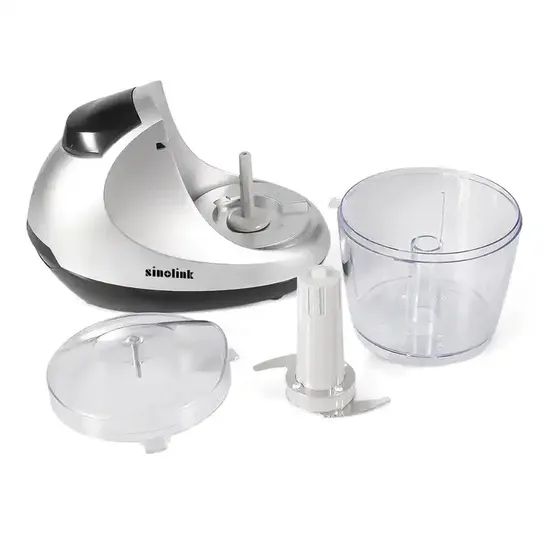 100watt High Quality Mini Food Processor with Chopper Slicer Shredder - Image 2