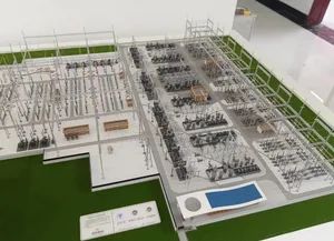 Production Line Sand Table Model New Energy Wind Power Generation Model Making - Image 6