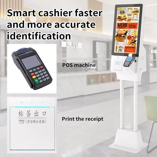 POS Payment Kiosk Restaurant Control Kiosk Bill Payment Machine Self-Service Payment Terminal Kiosk - Image 3
