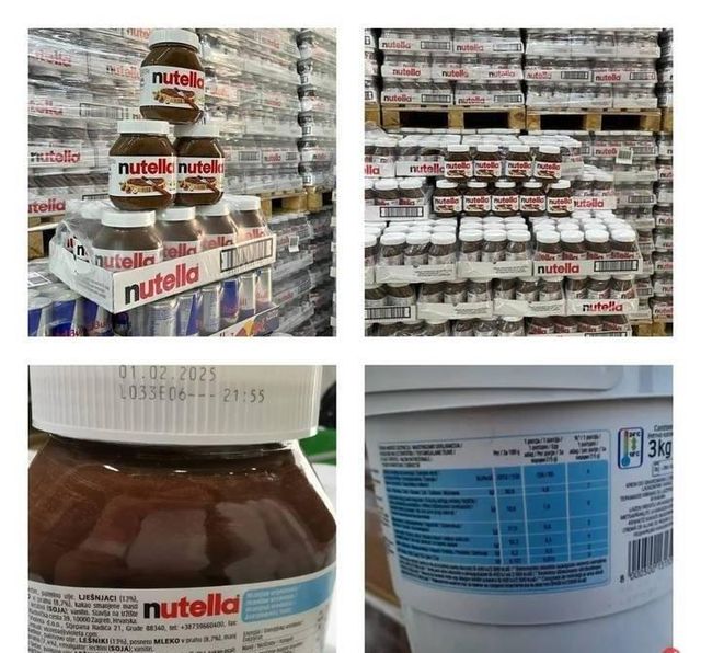 Premium Ferrero  Nutella Chocolate 350g 400g 750g Nutella 600g 750g 800g / Nutella Chocolate For sale - Image 5