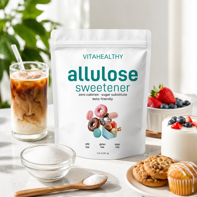 D Psicose Allulose Powder CAS 551 68 8 Food Grade Sweetener OEM ODM Custom Packaging Wholesale Factory Direct Supply - Image 4