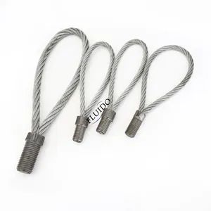 Stainless Steel Thread Wire Lifting Loops for Construction Elements ISO3834 En1090 Lifting Link - Image 5
