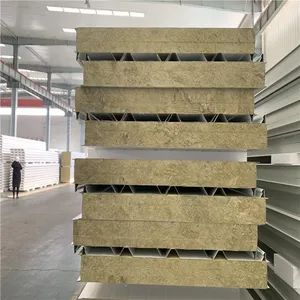 High Strength Wall/Roofing/Ceiling Panel Sandwich Rockwool Board - Image 1