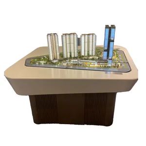 3D Rendering Commercial Office Building Design Building Scale Model - Image 4