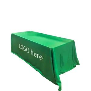 Custom Table Cloth Trade Show Sublimation Printed Logo Origin China Width 4/6/8FT Length 4/6/8FT Style Customize Size Customized - Image 5