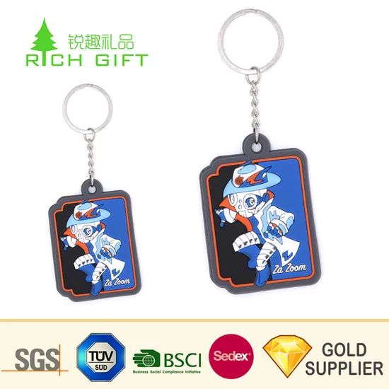 China Manufacturer Custom Round Shaped Soft PVC Basketball Keychain with Difference Size - Image 2