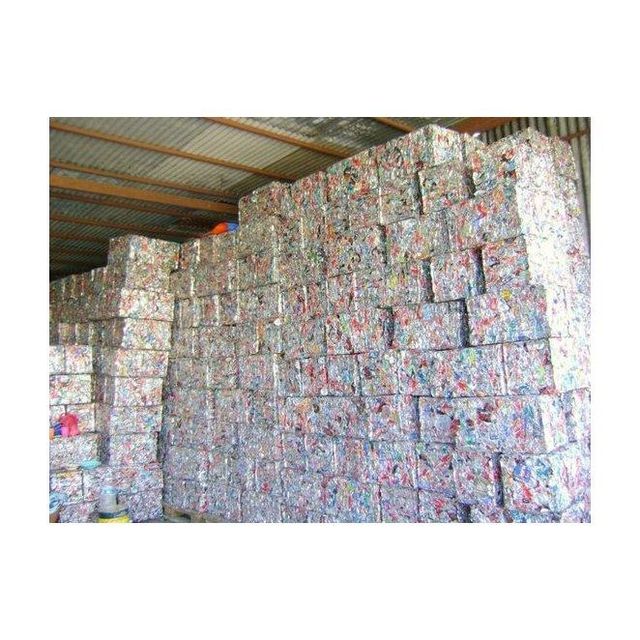 Premium aluminum UBC can scrap packed securely for international shipment - Image 1