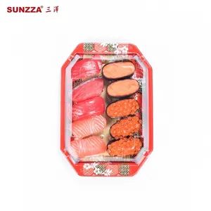 Ziploc Disposable Food Containers Anti-Scratch Disposable Plastic Takeaway Food Packaging Sushi Box - Image 5