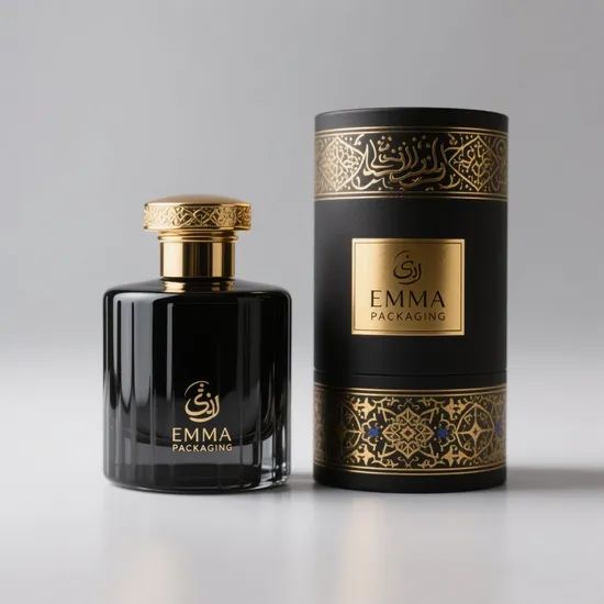 Round Perfume Box Oud Fragrance Special Packaging - Image 3