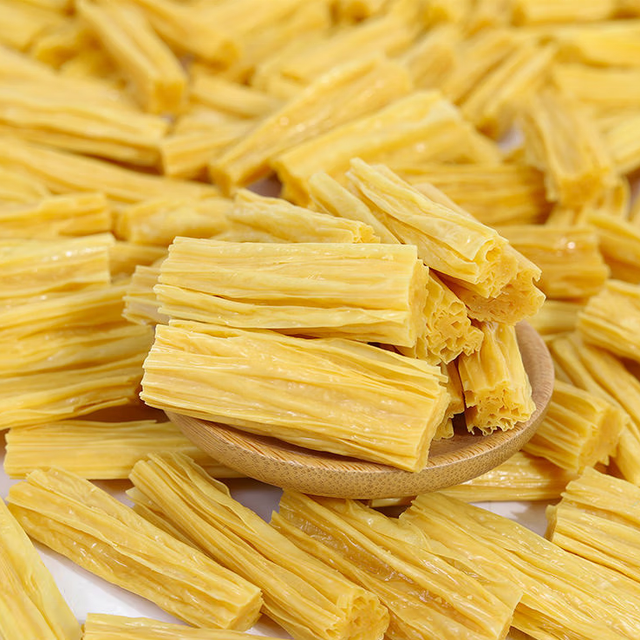 Superior Quality Natural Dried Soybean Asparagus Yuba Dried Bean Curd Stick Dried Fuzhu - Image 3