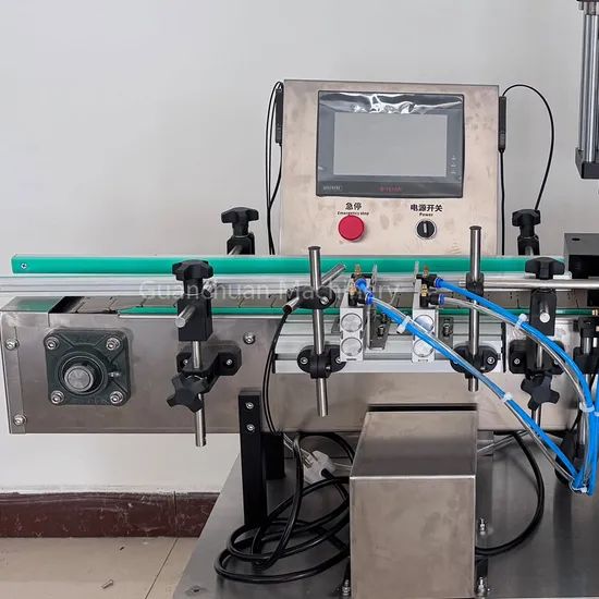 Perfume Bottle Cleaning Filling Capping Machine One-Touch Cap Bottle Sprayer Crimper - Image 6