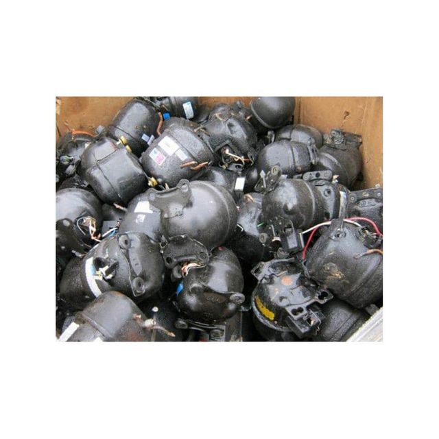 High quality fridge compressor scrap available for bulk recycling supply - Image 4