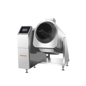 Electric Automatic Cooking Machine Flat Pan Fried Rice Cooker Commercial Kitchen Equipment - Image 4