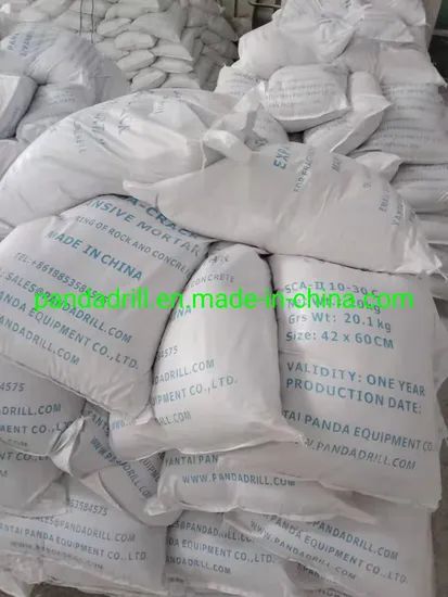 Quick Crack and Soundless Expansive Mortar Color Request Trademark PANDA Weight 20kg/Bag HS Code 82071990 Transfer Only - Image 5
