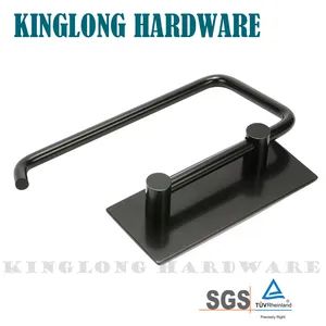 New Style Stainless Steel Black Bathroom Kitchen Hardware Pendant Tissue Hook Towel Rack - Image 4