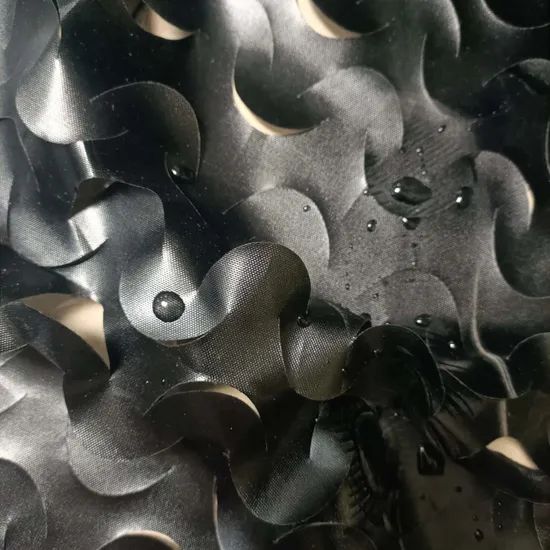 Black Waterproof Camouflage Net in Various Size Color Black Origin China Model NO. YH01 Material Cotton Knot Type Double - Image 3