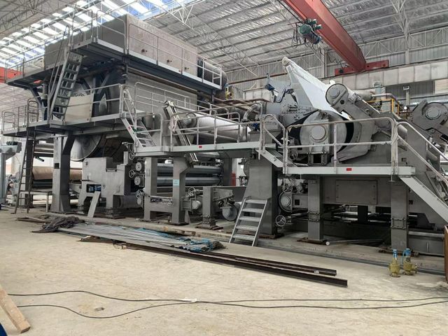 Crescent Type Toilet Tissue Paper Machine - Image 1