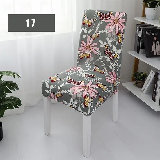 Chair Cover for Dining Chairs Origin China Trademark NONE Feature Stretching Specification 0.2kg Model NO. ZTKJPH006 Material 100% Polyester - Image 2