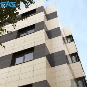 Custom Colors Modern Large Format Porcelain Curtain Wall Open Opening Trademark CAS Material Stone Type Customized Shape - Image 1