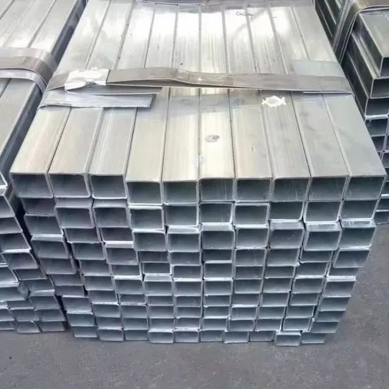Hot Dipped Hollow Tube Pre Galvanized Customized Carbon Steel Square Pipes - Image 3