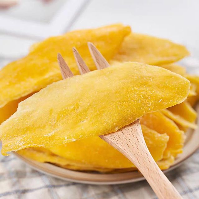 500g/bag Wholesale Nutrition Mango Fruit Meat Slices Dried Type Edible Snacks with Good Price - Image 3