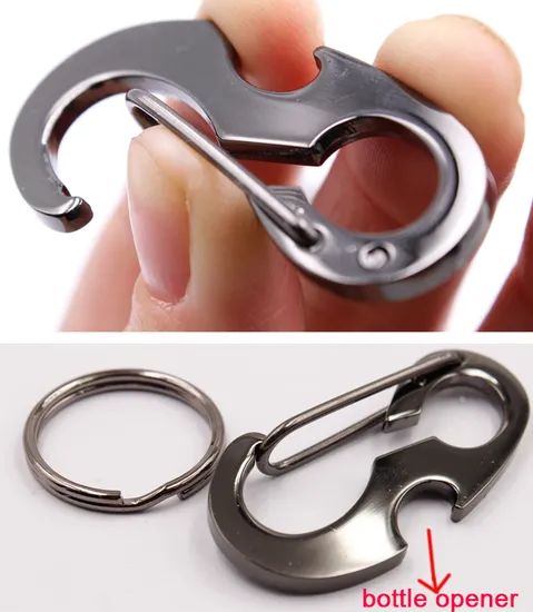 Small Size Round Shape Cheap Carabiner Metal Snap Hook Logo Custom Color Silver Condition New OEM/ODM Accepted Special Snap - Image 5
