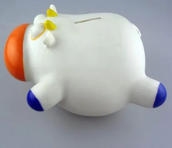 Custom Cow Shape Resin Piggy Bank /Money Box - Image 5