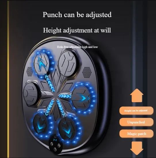 Boxing Training Machine Smart Interactive Music Wall Target Pads Punch Boxing Machine Home Muscle Exercise Equipment Boxing Target Boxing Gym Equipment - Image 2