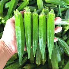 Fresh Okra - 100% Natural Vegetable Pods Color Green Length Variable Weight Variable Shelf Life 2 YEARS Place of Origin ; - Image 2