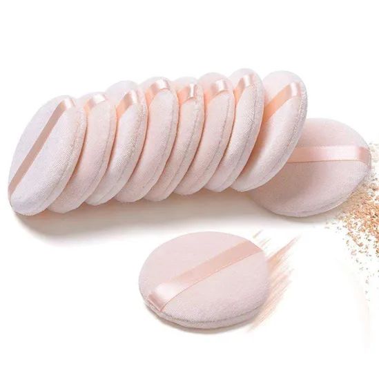 Professional Cosmetic Pink Powder Puffs - Image 2