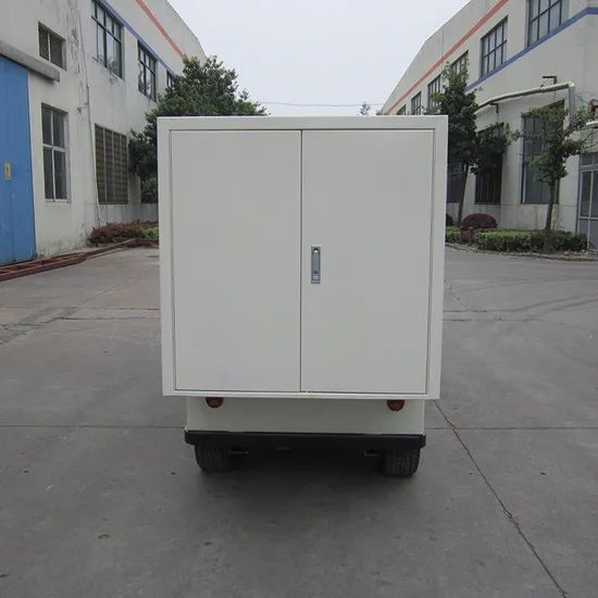 2-Passenger House-Keeping Van Box Electric Golf Cart Seats 1-2 Color White Motor AC 5kw Origin China Range 80-100 Km Controller - Image 5