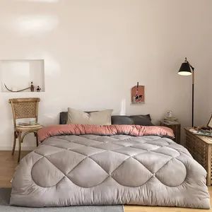 Bright Colored High Quality Colorful Quilts HS Code 9404404000 Trademark Available Pattern Double Side Filling 100% Polyester - Image 5