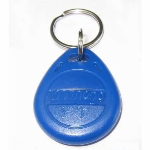 RFID Keychain Frequency 125khz Dimensions 28x35.3x6.4 Mm Water Resistance Waterproof Impact Resistance Shockproof Corrosion Resistance - Image 1
