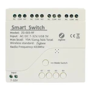 Zigbee Contact Relay Module Smart WiFi Motor Switch Receiver Alexa - Image 1