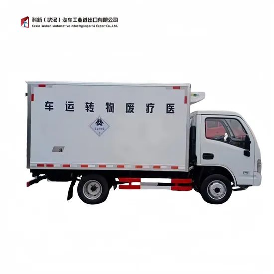 Temperature-Controlled Medical Waste Transfer Van Vehicle HS Code 2200 Car Type Van Condition New Fuel Gasoline Horsepower - Image 4