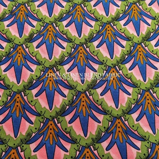 Pure and Premium Linen Fabrics 17*17 Printed Style Plain Width 53/54" Technics Woven Pattern Plain Dyed HS Code - Image 4