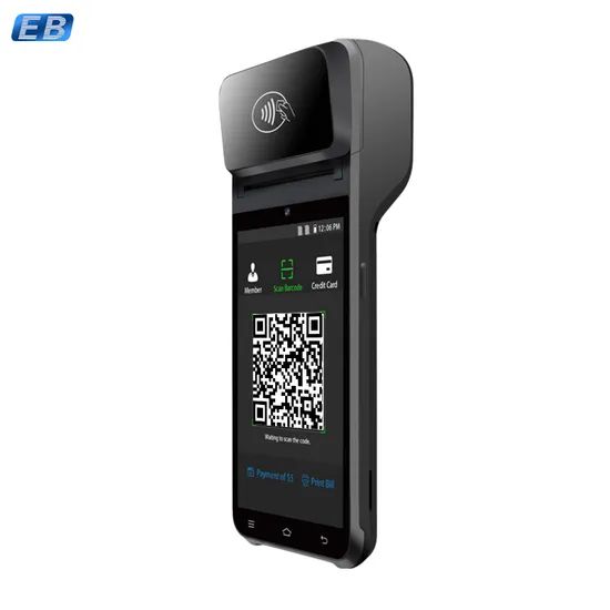 5.5 Inch Smart Handheld Mobile Touch Screen Cash Register Retail Software System All-in-One Android 13 POS Terminal - Image 3
