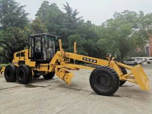 China Grader 220HP Water Cooled Motor Grader with 5 Teeth Rear Ripper ...