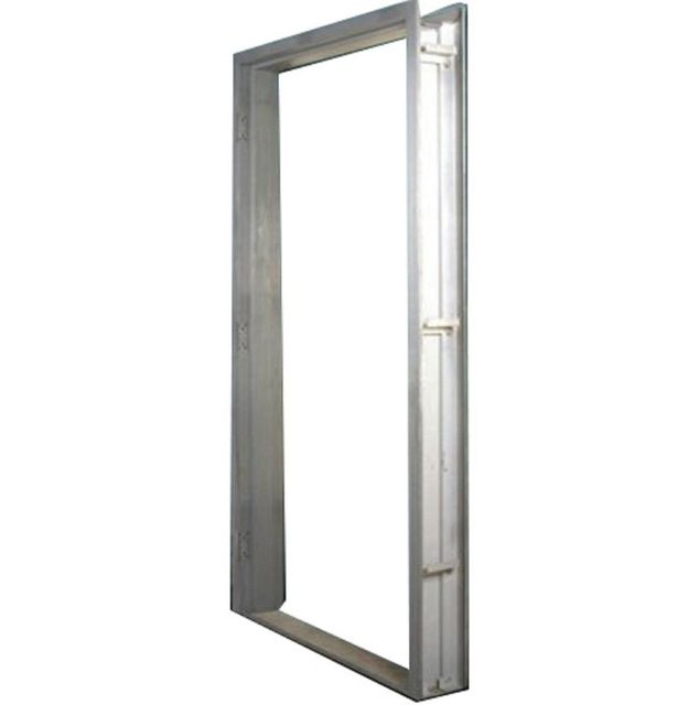 Rectangular Silver Metal Door Frame, Surface Finishing: Galvanised - Image 1